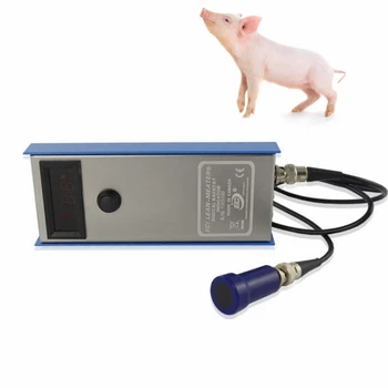 Tester za mjerenje masnoće na leđima goveda svinje, veterinarska mjerač debljine masnog tkiva na leđima Slika 0