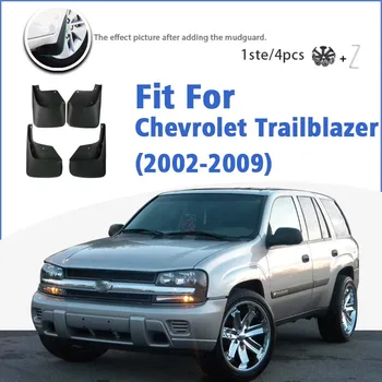 Zaštitni lim Za Chevrolet Trailblazer 2002-2009 Prednji Stražnji 4 kom. Zaliske Auto Oprema Auto Stil zaštitni lim Krilo