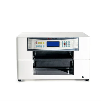 AR-Led Mini4 UV Printer A3 Veličina Digitalni Višenamjenski Flatbed UV Tiskarski Stroj za Torbicu/Crads/Drvo/Koža