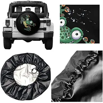 Poklopac kotača magla Pokriva Rezervnu gumu univerzalni водоустойчивая za RV Prikolice SUV приспосабливает Promjer gume Slika 4