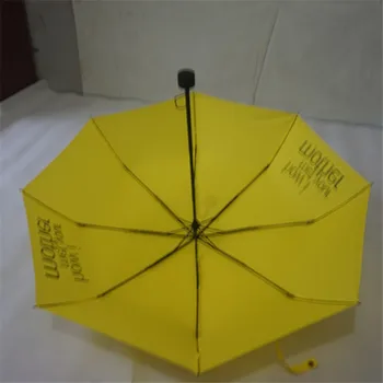 Putni Sklopivi kišobran žuti kišobran Kako sam upoznao tvoju mamu Ženske sklopivi kišobrani Pluća Sunčane дождевики Parapluie Rain Gear Slika 3