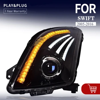 Auto-Stil Glavu Lampa za Suzuki Swift LED Svjetla 2005-2016 Swift Stražnji Противотуманный Kočnica Поворотник Auto Oprema Slika 3