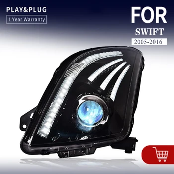 Auto-Stil Glavu Lampa za Suzuki Swift LED Svjetla 2005-2016 Swift Stražnji Противотуманный Kočnica Поворотник Auto Oprema Slika 4