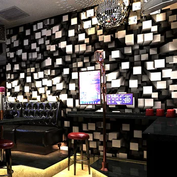 KTV Desktop 3D Cool Moda Flash-Bar Hotel je Neobičan u Dvorani Kutija Tema Soba Stropne Tapete