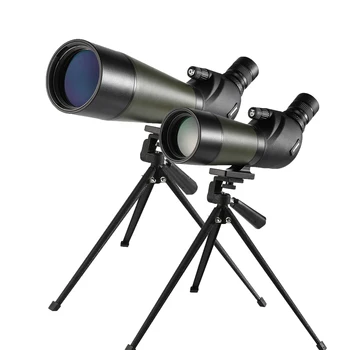 Teleskop Za Promatranje Ptica 60-ovčinjaka Povećanje Snažan Teleskop je Vodootporni Vanjski Kamp Optički Objektiv Prizma Vidna Cijev Monokularno Slika 0