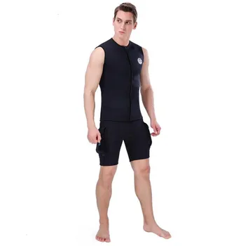 SLINX Gospodo 3 mm Neoprenska Tehnički Kratke hlače Bez Rukava Prsluk Za Ronjenja Odijelo za Ronjenje i Oprema Za Ronjenje, Surfanje Topljenje Džep Hlače Slika 4