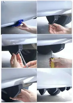 LAICY za Hyundai Elantra Genesis Coupe 2019-20 Stražnji Branik za Usne Difuzor Cjepidlaka Spojler Shark 4 Fin Auto-Naljepnica za Usne Противоаварийный Slika 5