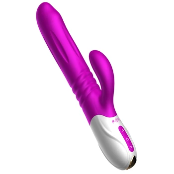 Silikonski Vibratori FOX Za Žene, Dildo s nastavkom glave, Vibracioni stimulator klitorisa, Maser, Erotske Igračke Za Odrasle osobe, Seks-Robe