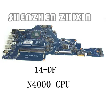 yourui Za HP-14-DF Matična ploča laptop s procesorom N4000 Procesor L24462-601 L24462-001 6050A2993001-MB-A03 matična ploča kompletan test