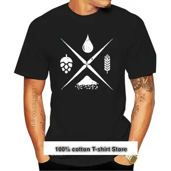 Camisa de manga corta de algodón para hombre, 100% de cerveza artesanal, IPA de cerveza casera, regalo, novedad de 2021