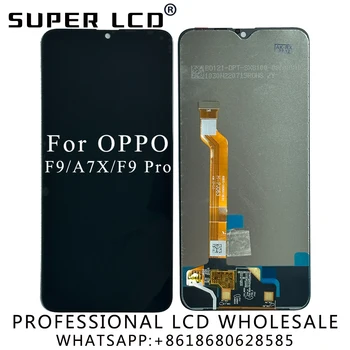 Za OPPO F9 F9 Pro A7X CPH1823 CPH1881 CPH1825 PBBM00 Zamjena Mobilnog telefona, LCD Zaslon Osjetljiv na Dodir Digitalizator Sklop