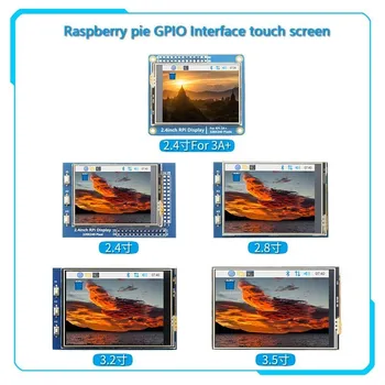 2.4/2.8/3.2/3.5 inčni GPIO Serije 2,4 inča/2,8 inča/3,2 cm/3,5-inčni zaslon osjetljiv na dodir zaslon za Malina Pi 4B 3B B + ZERO Slika 0