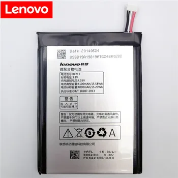 100% Original Bateriju Lenovo P780 BL211 4100 mah Zamjenske Baterije Za Lenovo Smartphone P780 Izmjenjive Baterije