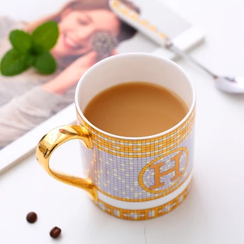 Creative Moderna Engleska Demitasse Popodnevni Čaj U Šalice Crnog Čaja Kafić Kućni Ured Kvalitetne Slatke Darove Šalice Od Kost Kina