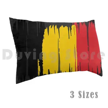 Zastava Belgije Belgijski Zemlja Europa Poklon Dizajn Jastučnicu DIY 40x60 2766 Belgija Zastava Belgijska Država