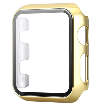 Torbica za PC za Apple Watch 5 4 40 mm 44 mm Zaštitna torbica sa slojem od kaljenog stakla za iWatch 3 2 1 42 mm 38 mm torbica za sati Slika 5